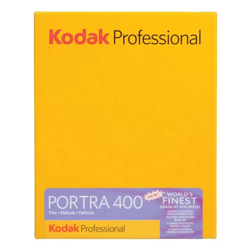 Kodak Professional Portra 400 Color Negative Film - 4 x 5" - 10 Sheets