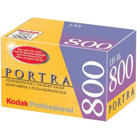 Kodak Professional Portra 800 Color Negative Film - 35mm Roll Film - 36 Exposure