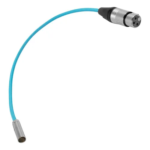 Kondor Blue 16'' Mini XLR to XLR Cable for BMPCC/C70 - Blue