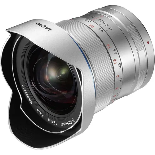 Laowa 12mm F2.8 Zero-D Lens - Nikon - Silver