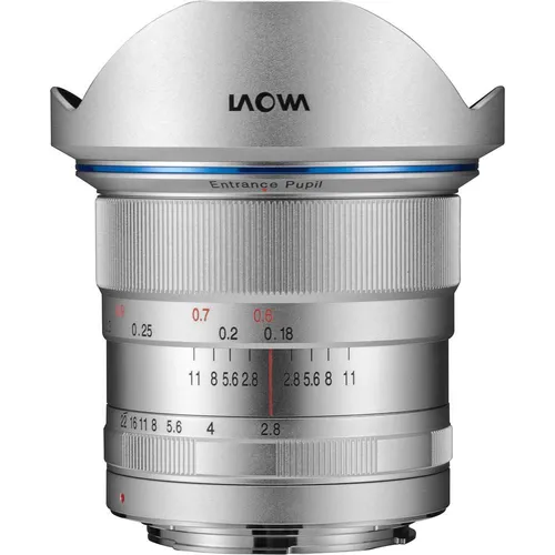 Laowa 12mm F2.8 Zero-D Lens - Nikon - Silver
