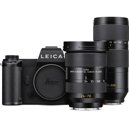 Leica SL3-P Mirrorless Digital Camera with 24-70mm & 70-200mm Lenses