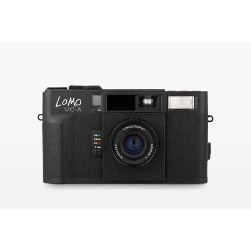 Lomo MC-A 35mm Film Camera - Black