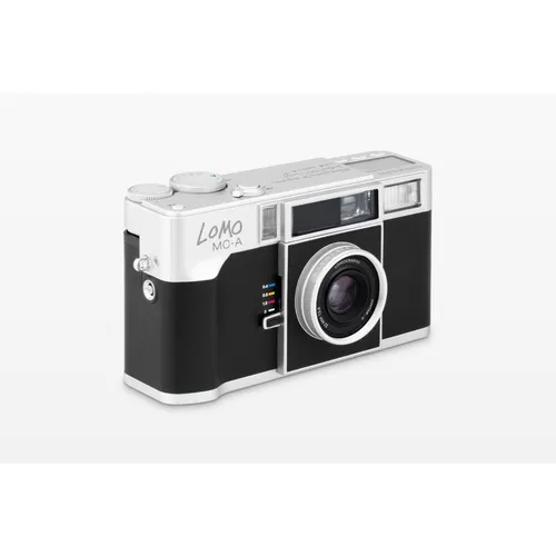 Lomo MC-A 35mm Film Camera - Silver