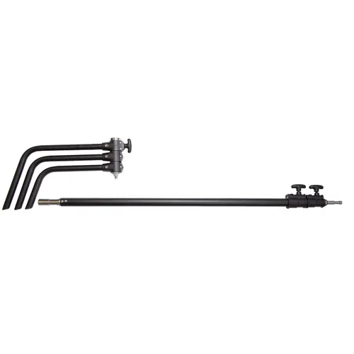 LumoPro Black 40" Double Riser C-stand