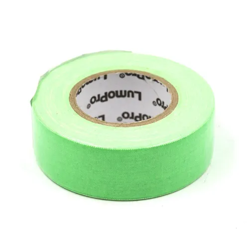 Lumopro Fluorescent Green 1" X 33' Pocket Gaffer Tape