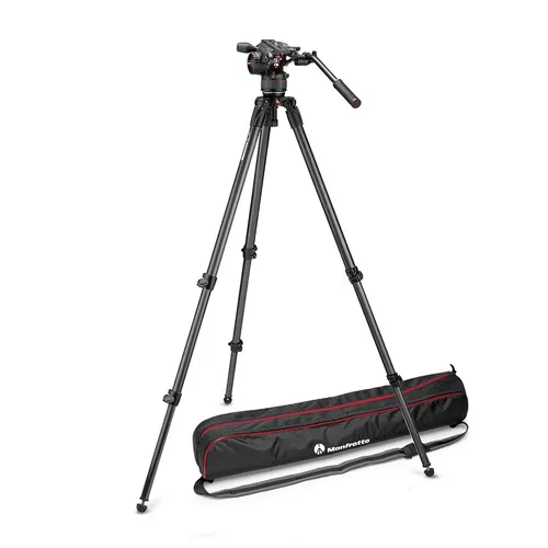Manfrotto Nitrotech N8 Fluid Video Head and 535 Tripod - Thumbnail 2