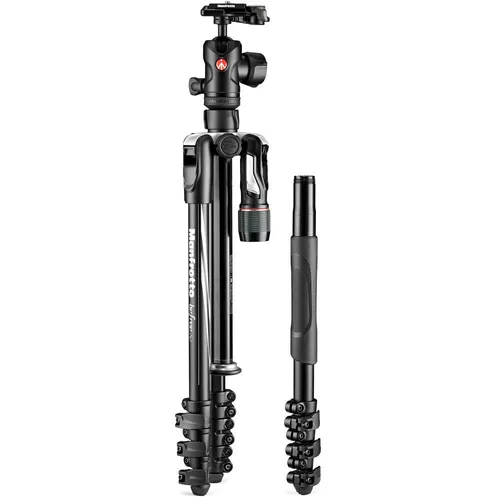 Manfrotto Befree 2N1 Aluminum Tripod with 494 Ball Head - Lever Lock