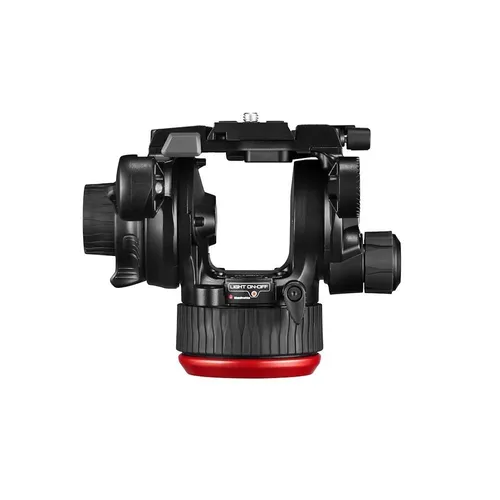 Manfrotto 504X Fluid Video Head with Alu Twin Leg Tripod MS
