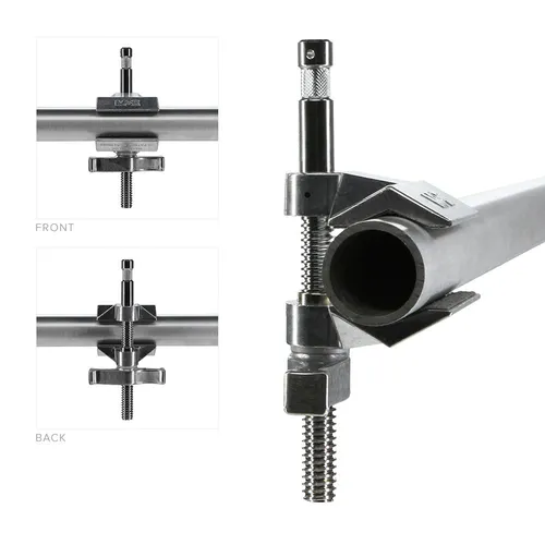 Matthews Matthellini Clamp with 3" Center Jaw - Silver