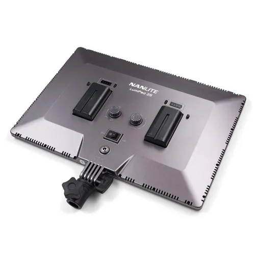 NanLite LumiPad 25 High Output Dimmable Adjustable Bicolor Soft Light LED Panel