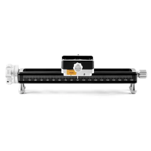 NiSi Quick Adjustment Macro Focusing Rail NM-200S with 360 Degree Rotating Clamp