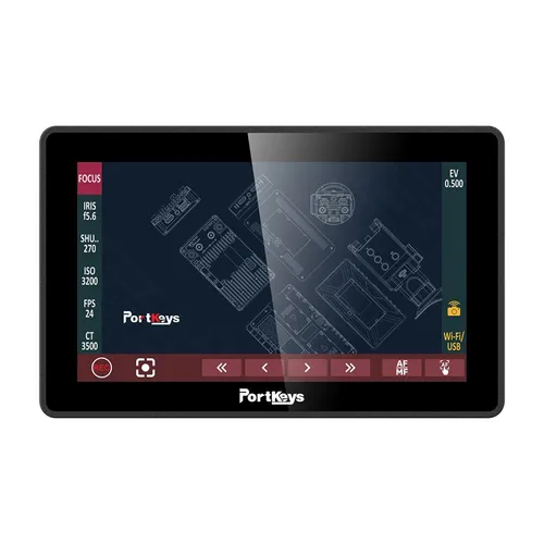 Open Box PortKeys BM5 III WR 5.5" HDMI Red Compatible Touchscreen Monitor