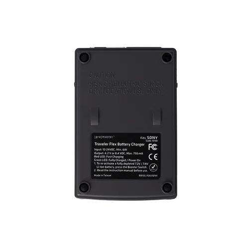 ProMaster Traveler Flex Charger for most Sony Batteries