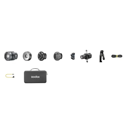 Godox RS60R RGB LED Light with Projection Attachment Kit