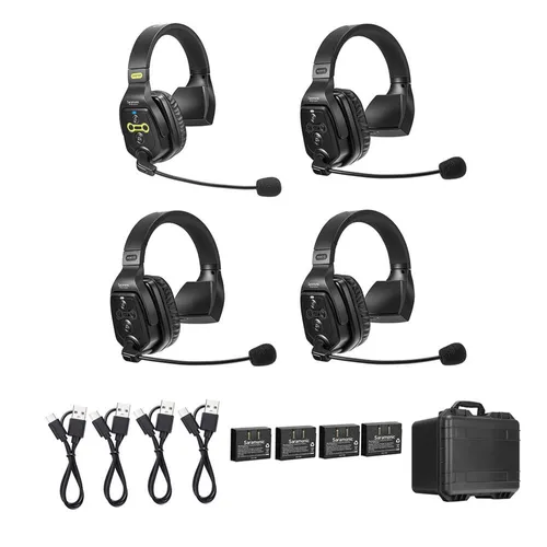 Saramonic WiTalk-WT4S 4-Person Full-Duplex Wireless Intercom System with Case