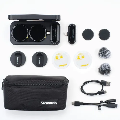 Saramonic Blink Me U2 2-Person Wireless Mic System with Touchscreen