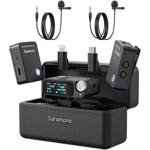 Saramonic Ultra 2-Person Digital Wireless Lavalier Microphone System
