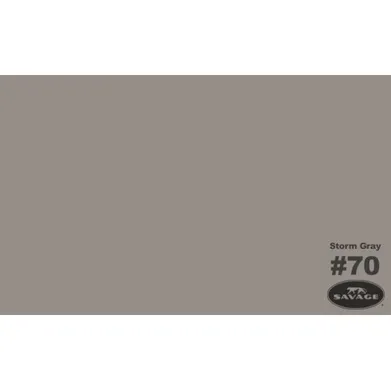 Savage Widetone Seamless Background Paper - #70 Storm Gray - 53" x 12yd