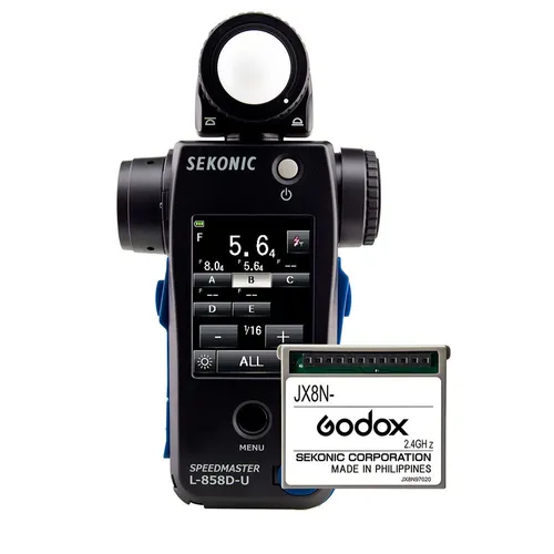 Sekonic SpeedMaster L-858-U + RT-GX Transmitter Module Bundle Kit - Godox