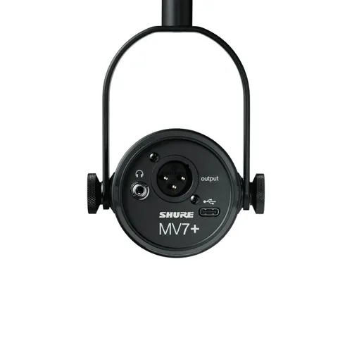 Shure MV7+ Hybrid XLR/USB-C Podcast Microphone