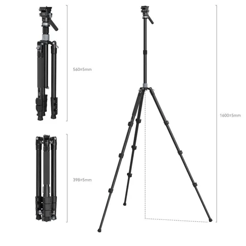 SmallRig Travel Video Tripod Kit