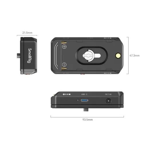SmallRig NP-F Battery Adapter Mount Plate (Advanced Edition)