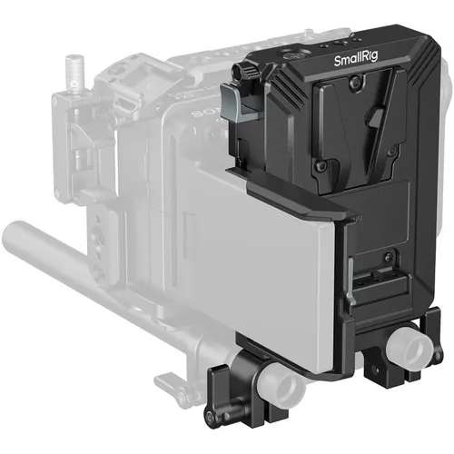 SmallRig V-Mount Battery Mount Plate Kit for 15mm LWS Rods
