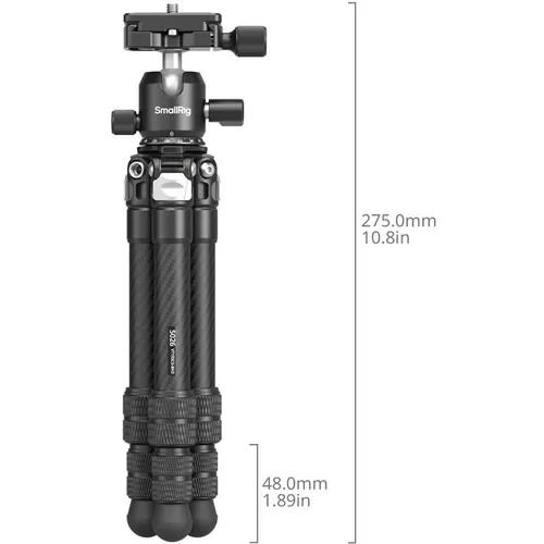 SmallRig Carbon Fiber Pocket Tripod