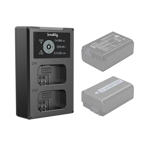 SmallRig Camera Battery Charger for Sony NP-FW50
