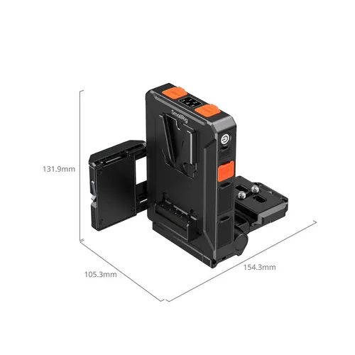 SmallRig Intelligent Power Management V-Mount Battery Plate - Arca Swiss