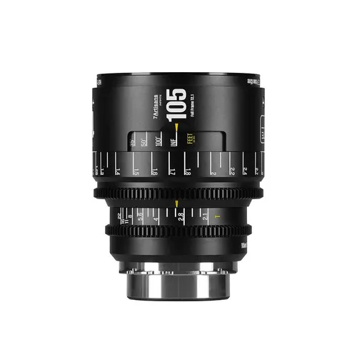 7Artisans 105mm T2.1 INFINTE Cine Lens - PL Mount
