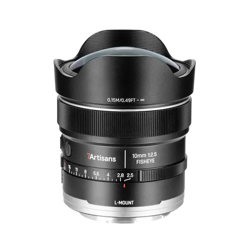 7Artisan AF10mm F2.5 Full-Frame Fisheye Lens - L Mount