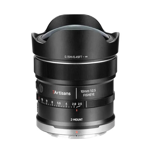 7Artisan AF10mm F2.5 Full-Frame Fisheye Lens - Nikon Z Mount