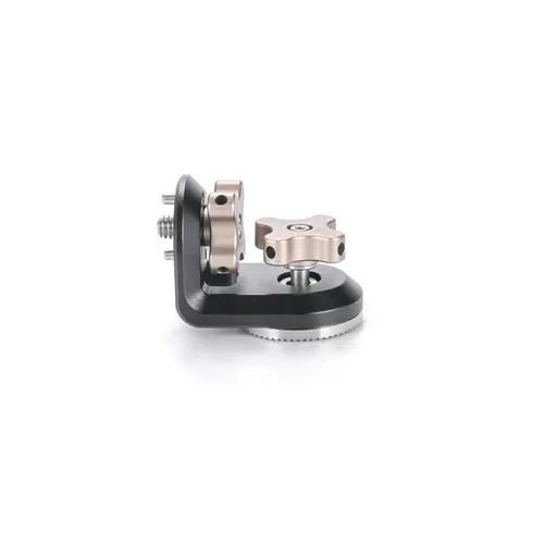 Tilta Right Angle Rosette Adapter to 1/4"-20 with Locating Pins - Black