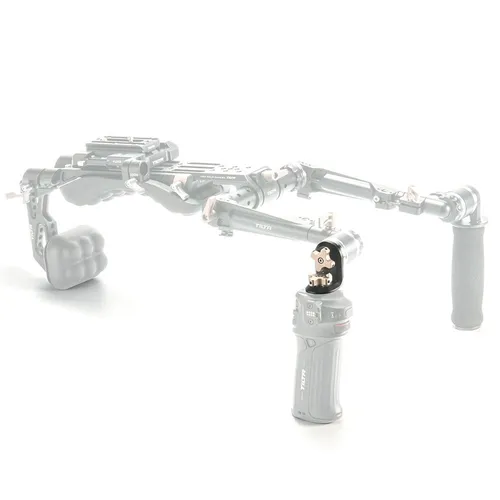 Tilta Right Angle Rosette Adapter to 1/4"-20 with Locating Pins - Black