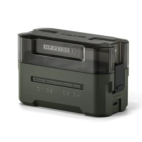 Tilta Portable Charging Station for NP-FZ100 (4 Channel) - Green