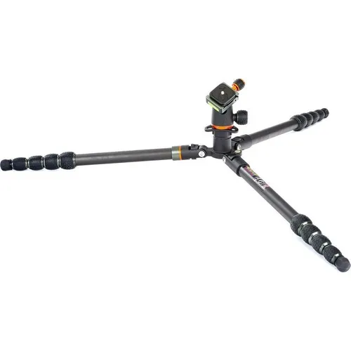 3 Legged Thing Punks Brian Carbon Fiber Travel Tripod w/ AirHed Neo - Black