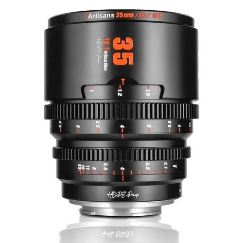 Used 7Artisans 35mm T2.1 S35 Cine Lens MFT