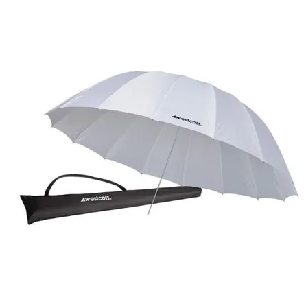 Westcott 7' White Parabolic Umbrella