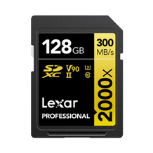 Lexar Pro 2000x SD UHS-II 128GB