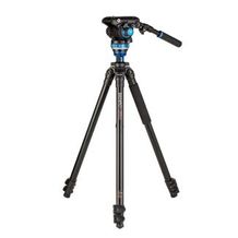 Benro A2573F Aluminium Single Video Tripod with S6 Pro Fluid Video Head