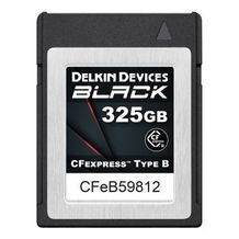 Delkin 325GB BLACK CFexpress Type B Memory Card
