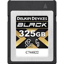 Delkin 325GB Black CFexpress Type B 4.0 Memory Card