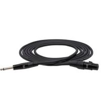 Hosa Pro REAN XLR Female to 1/4" TS Hi-Z Microphone Cable - 5'
