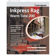 InkPress Rag Warm Tone, 200gsm, Double Sided,24in. x 50ft. Roll