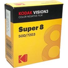 Kodak Super Vision3 50D Color Negative Film 7203 - Super 8, 50' Roll
