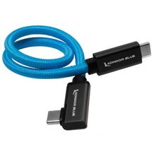 Kondor Blue USB C to USB C Cable for SSD Recording & Charging - 8K Data & Power