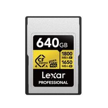 Lexar Professional GOLD 640GB CFexpress 4.0 Type B Memory Card