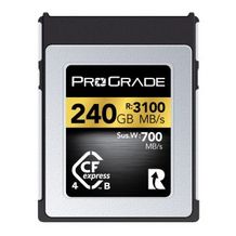 ProGrade Digital 240GB CFexpress 4.0 Type B Gold Memory Card